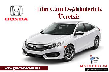 Honda Oto Cam Değişimi