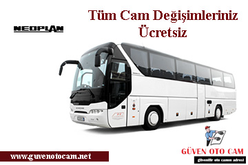 Neoplan Otobüs Camı Değişimi